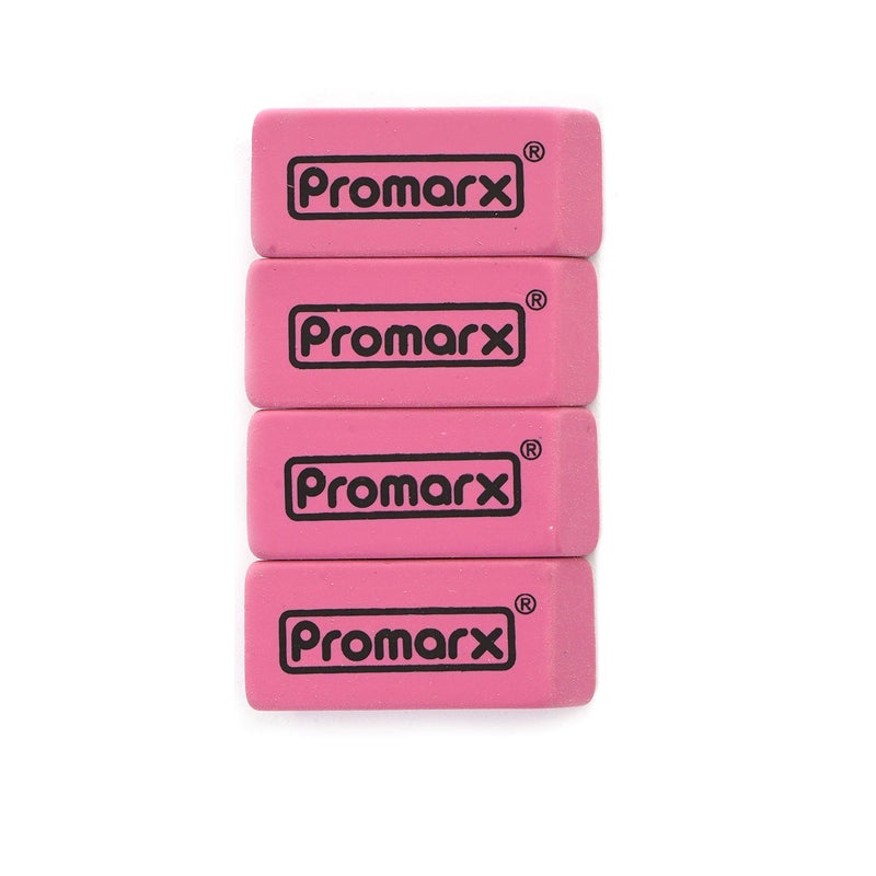 Promarx Pink Erasers, 4 Count (DA09-NRSB04-48) - Image 4
